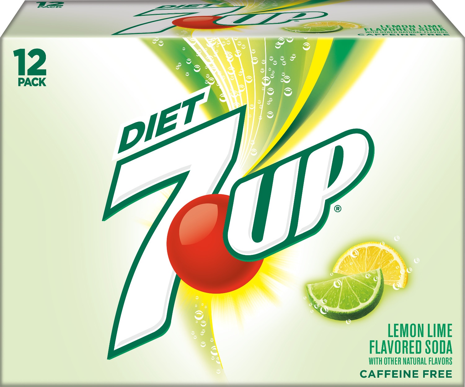 slide 1 of 3, Diet 7UP, 12 ct; 12 fl oz