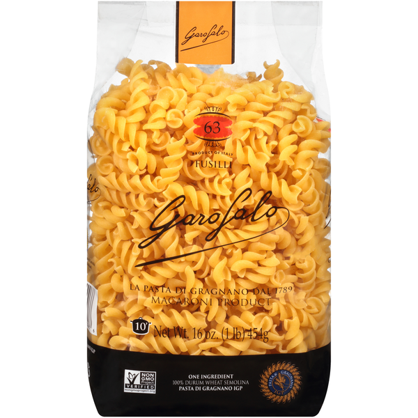 slide 1 of 1, Garofalo Fusilli, No. 63, 16 oz