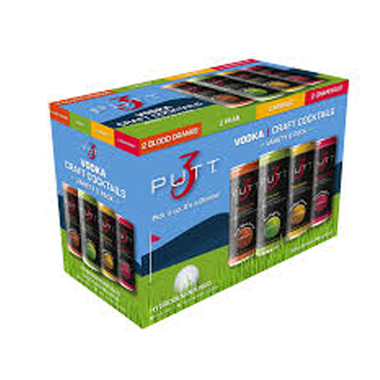 slide 1 of 1, 3 Putt Vodka Craft Cocktails, 12 fl oz