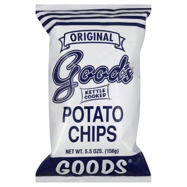 slide 1 of 5, Good's Original Potato Chips, 5.5 oz