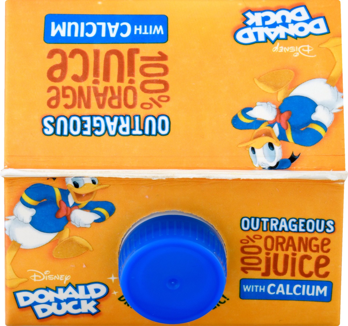 slide 9 of 9, Disney Donald Duck Orange Juice Calcium, 59 fl oz