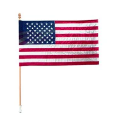 Seasonal Designs Polycotton American Flag Kit
