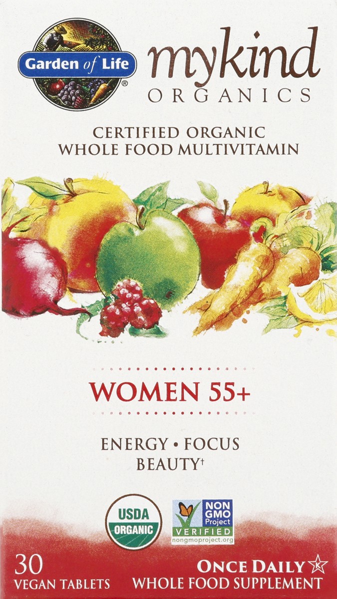 slide 1 of 9, mykind Organics Multivitamin 30 ea, 30 ct