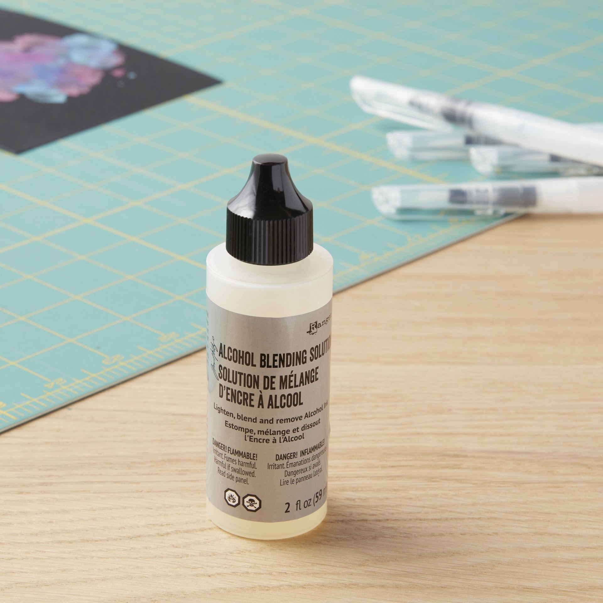 slide 5 of 5, Tim Holtz Alcohol Ink Blending Solution, 2 fl oz