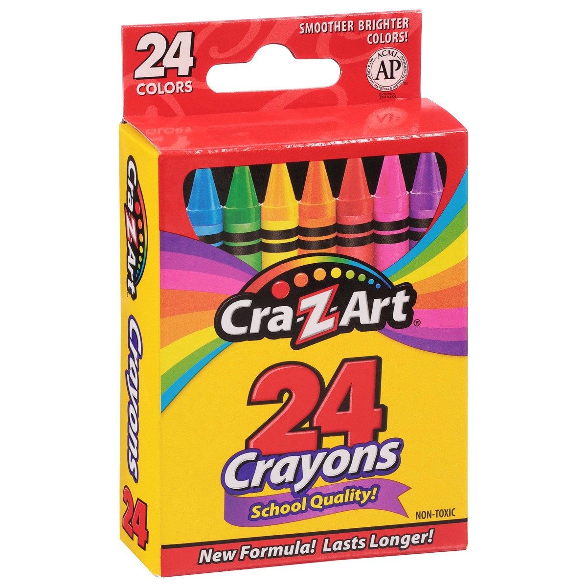 slide 2 of 9, Cra-Z-Art Crayons, 24 ct