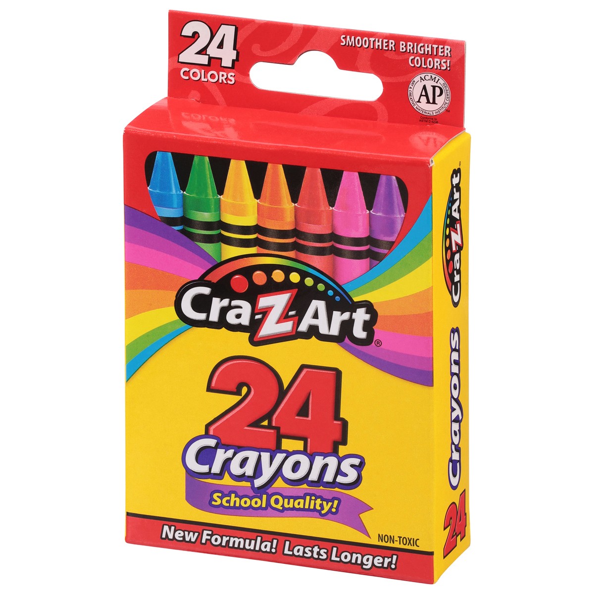 slide 3 of 9, Cra-Z-Art Crayons, 24 ct