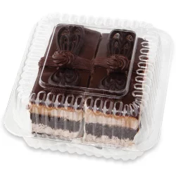 Publix Bakery Chocolate Ganache Supreme Surprise Cake Slice 2ct