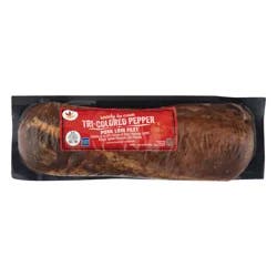 Tri-Colored Pepper Marinated Pork Loin Fillet