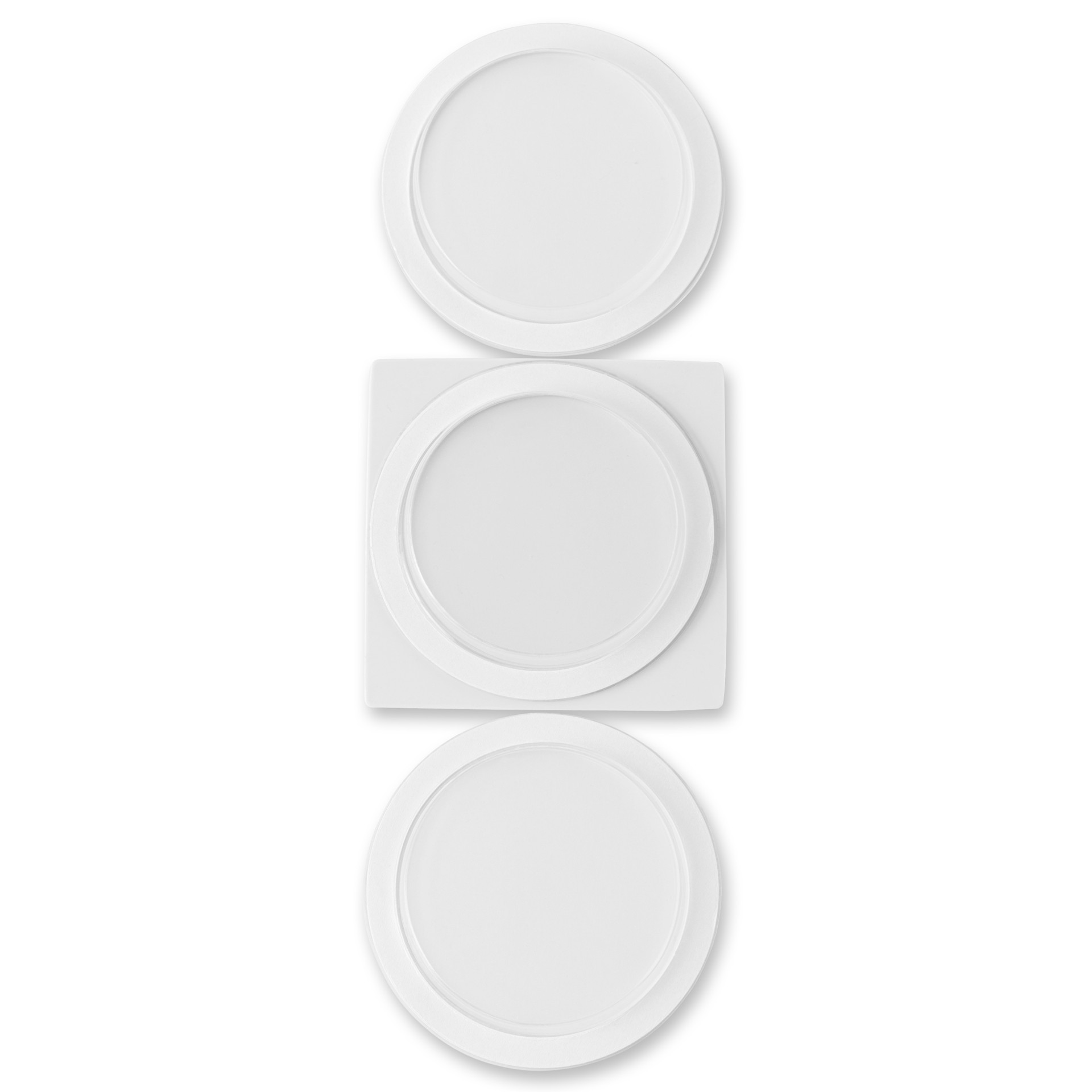 slide 6 of 6, Circle Plastic Domes By Recollections, 2.56 in x 2.56 in x 0.27 in