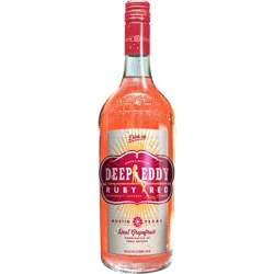Deep Eddy Ruby Red Grapefruit Flavored Vodka 750 ml