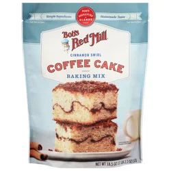 Bob's Red Mill Cinnamon Swirl Coffee Cake Baking Mix 18.5 oz