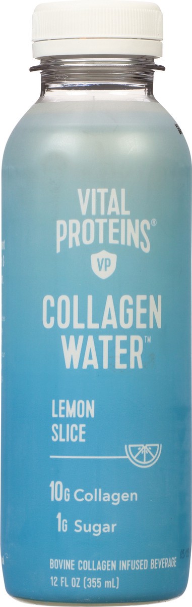 slide 9 of 9, Vital Proteins Lemon Slice Collagen Water 12 fl oz, 12 fl oz