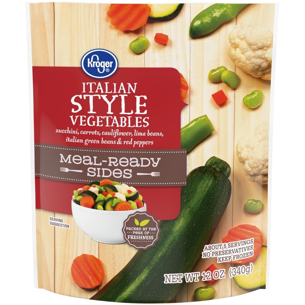 slide 1 of 1, Kroger Italian Style Vegetables, 12 oz