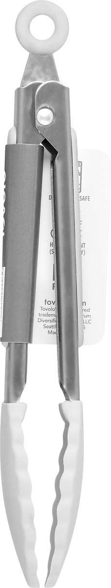 slide 5 of 9, Tovolo Mini Silicone Easy Lock Tongs 1 ea, 1 ct