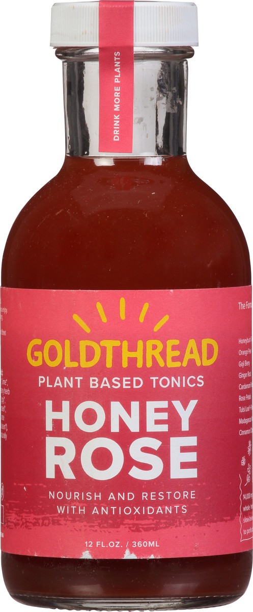 slide 10 of 12, Goldthread Tonic Honey Rose - 12 fl oz, 12 fl oz