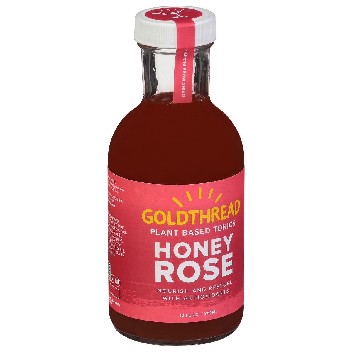 slide 2 of 12, Goldthread Tonic Honey Rose - 12 fl oz, 12 fl oz