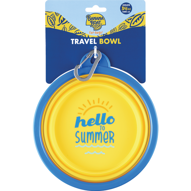 slide 1 of 1, Banana Boat Travel Bowl, 1 ct