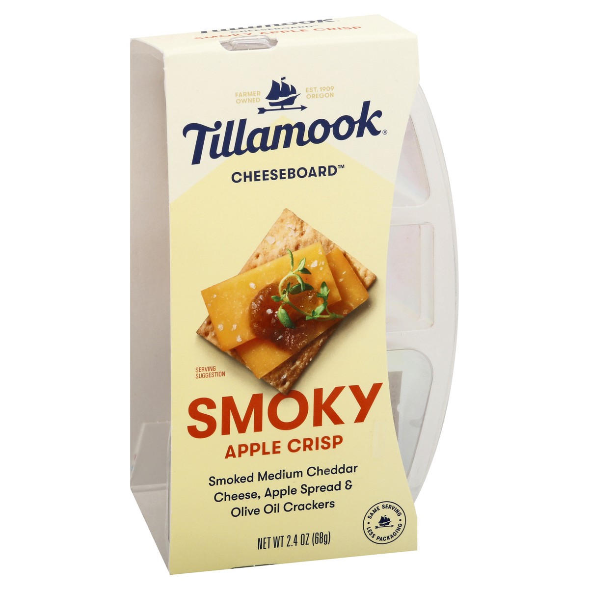 slide 7 of 9, Tillamook Smoky Apple Crisp Cheeseboard 2.4 oz, 2.4 oz