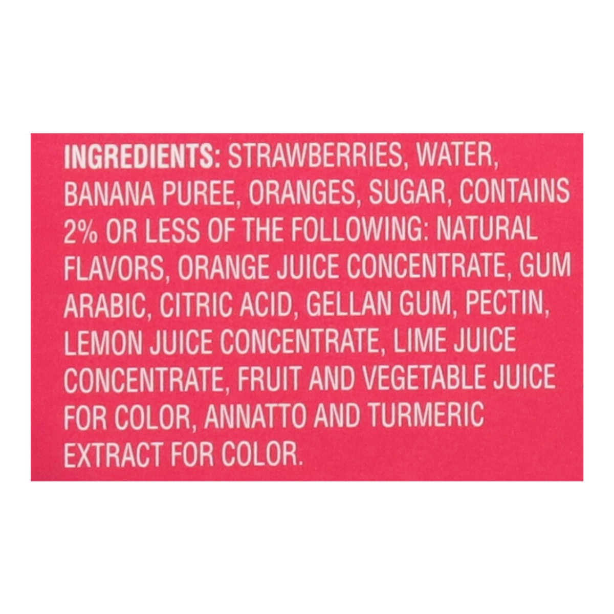 slide 6 of 14, Nature's Premium Fruit Pearls 4pk Strawberry Banana 2.3 Oz, 4 ct