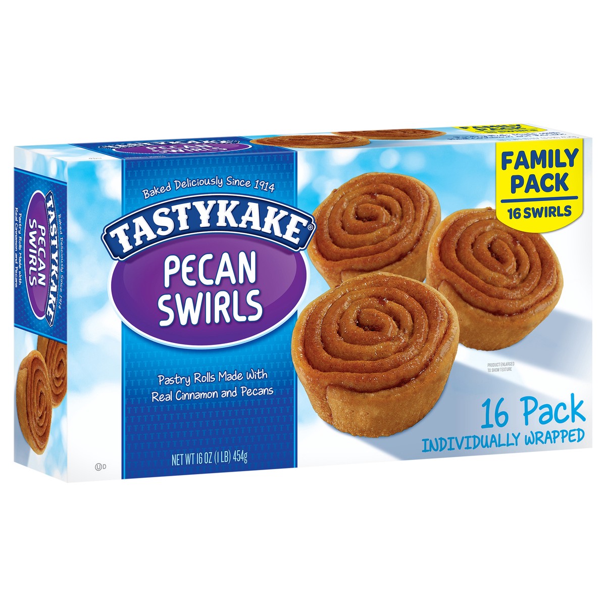 slide 11 of 13, Tastykake Pecan Swirls, Family Pack, 16 Pack, 16 ct
