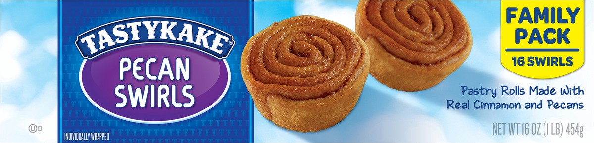 slide 9 of 13, Tastykake Pecan Swirls, Family Pack, 16 Pack, 16 ct