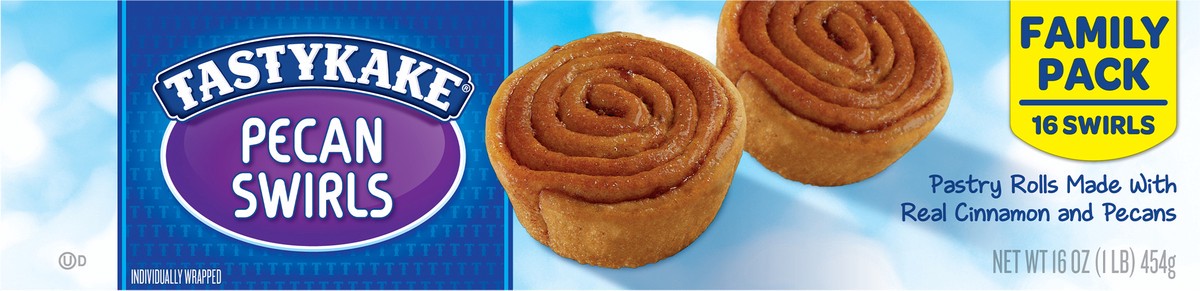 slide 7 of 13, Tastykake Pecan Swirls, Family Pack, 16 Pack, 16 ct