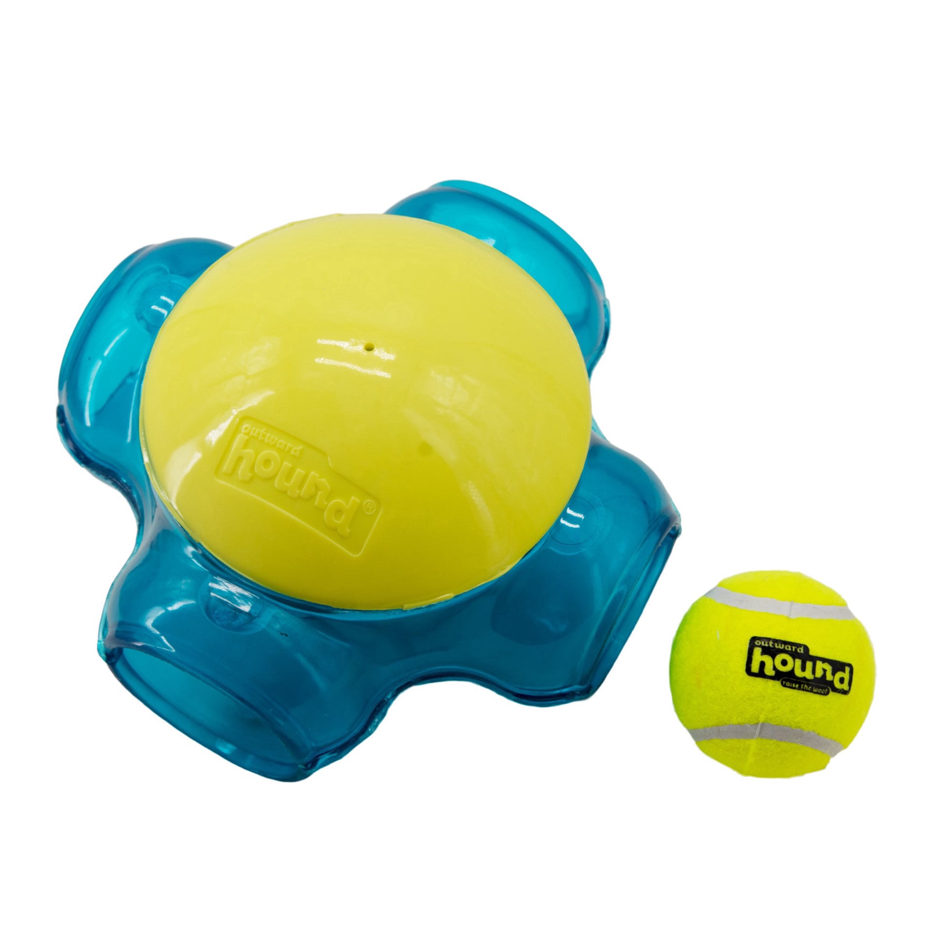 slide 1 of 1, Outward Hound Tennis Maze Craze Interactive Squeaky Dog Toy, 1 ct