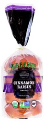 Schwartz Brothers Bakery Organic Cinnamon Raisin Bagels