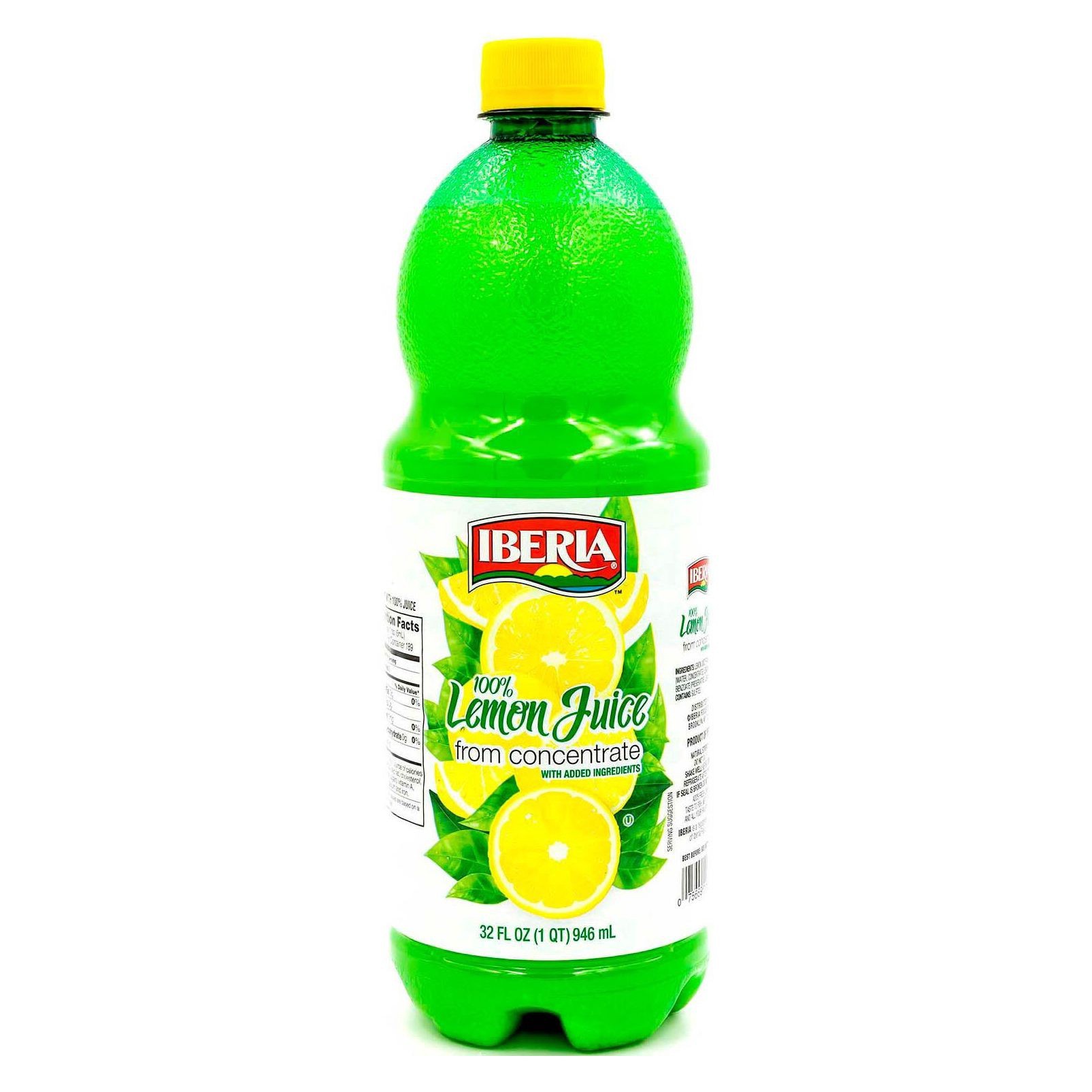 slide 1 of 2, Iberia Lemon Juice, 32 oz