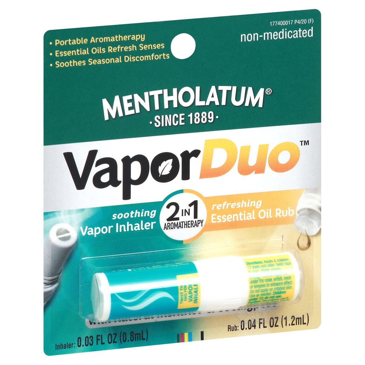 slide 8 of 10, Mentholatum Vaporduo Stick, 1 ct