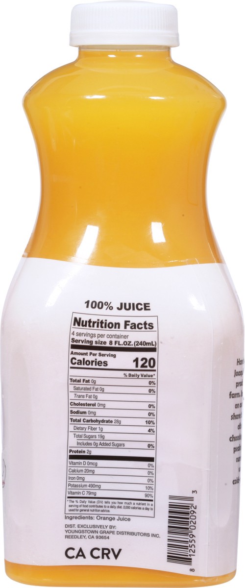 slide 5 of 9, Farm Dog Juices Cold-Pressed Orange 100% Juice 32 fl oz, 32 oz