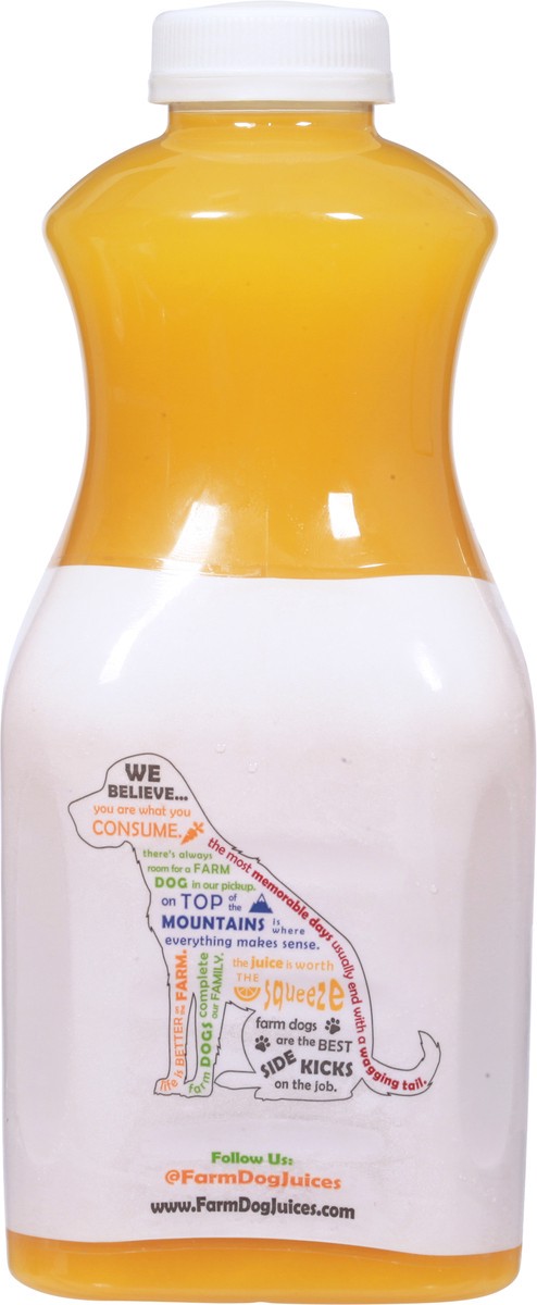 slide 8 of 9, Farm Dog Juices Cold-Pressed Orange 100% Juice 32 fl oz, 32 oz