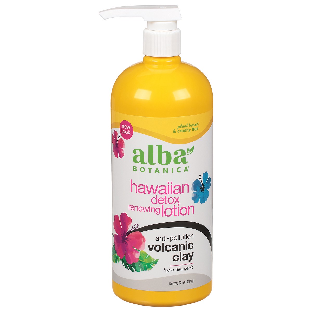 slide 1 of 7, Alba Botanica Hawaiian Detox Renewing Volcanic Clay Lotion 32 oz, 32 oz