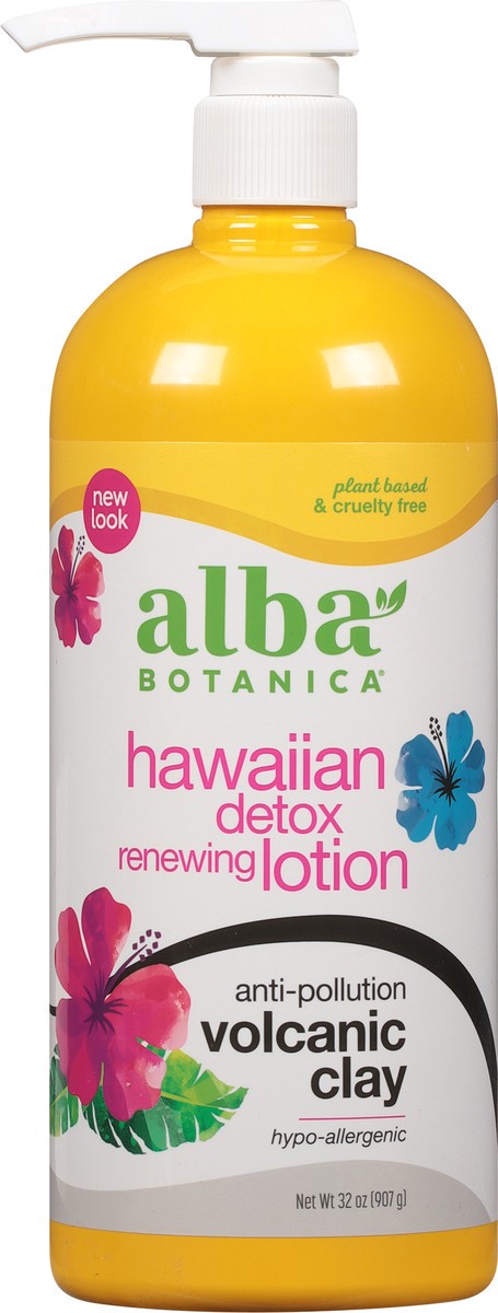 slide 4 of 7, Alba Botanica Hawaiian Detox Renewing Volcanic Clay Lotion 32 oz, 32 oz