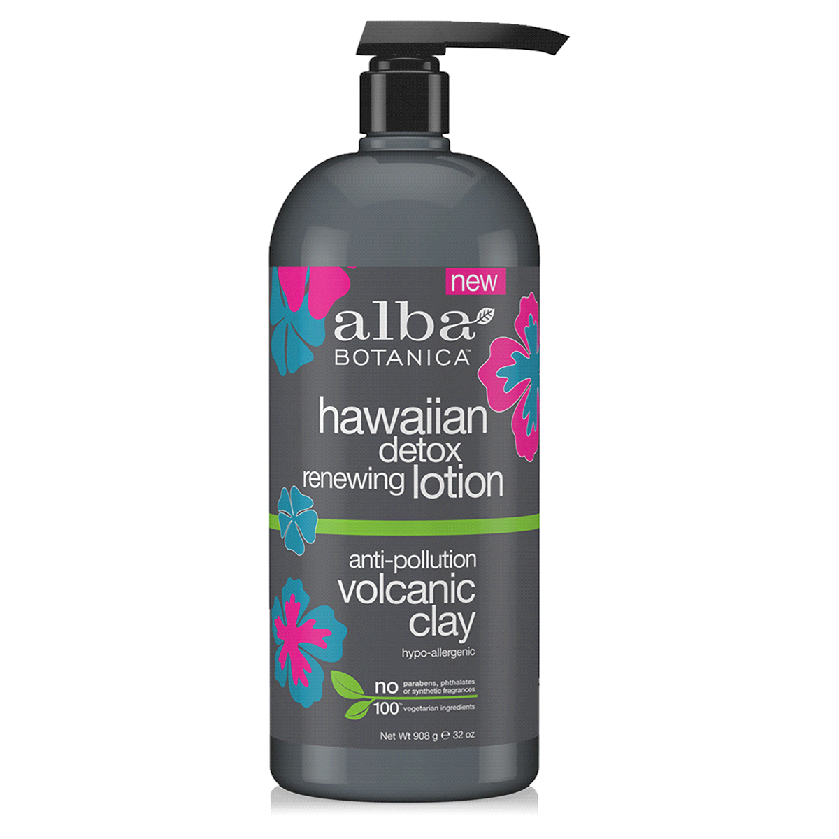 slide 1 of 2, Alba Botanica Hawaiian Detox Body Lotion, 32 fl oz