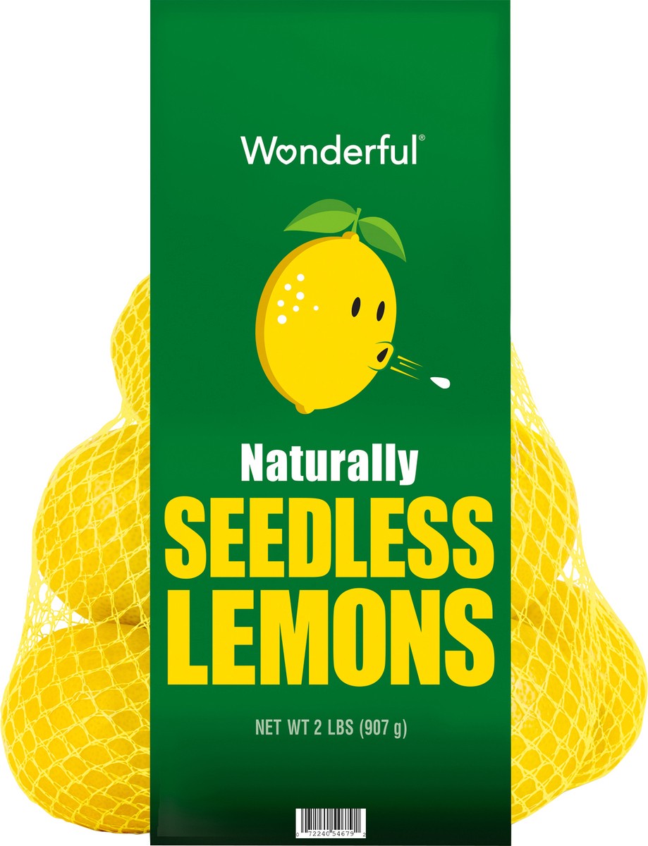slide 2 of 3, Wonderful Seedless Lemons, 2 ct