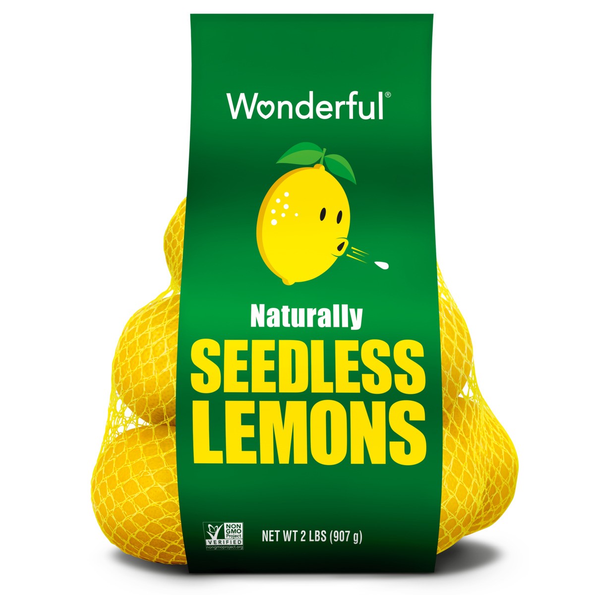 slide 1 of 3, Wonderful Seedless Lemons Seedless Lemons, 2 lb