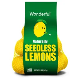 Wonderful Seedless Lemons Seedless Lemons