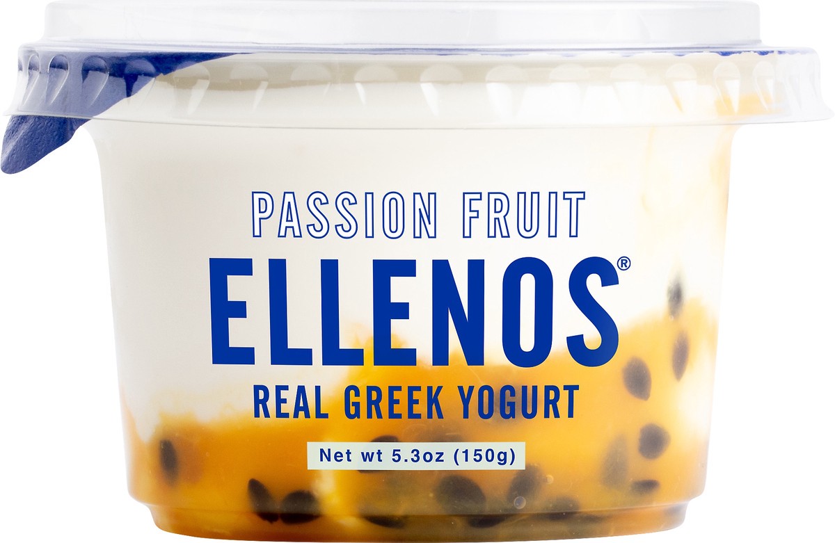 slide 2 of 4, Ellenos Passion Fruit Greek Yogurt, 5.3 fl oz