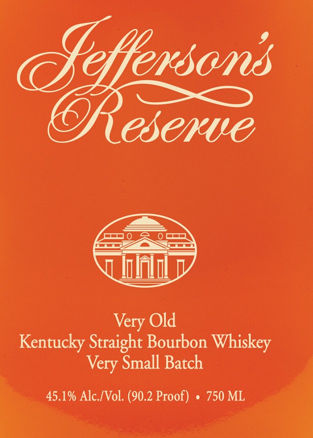 slide 4 of 6, Jeffersons Core Jefferson's Reserve Bourbon Whiskey, 750 mL Bottle, 45.1% ABV, 750 ml