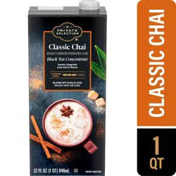 Private Selection Classic Chai Black Tea Concentrate, 32 fl oz