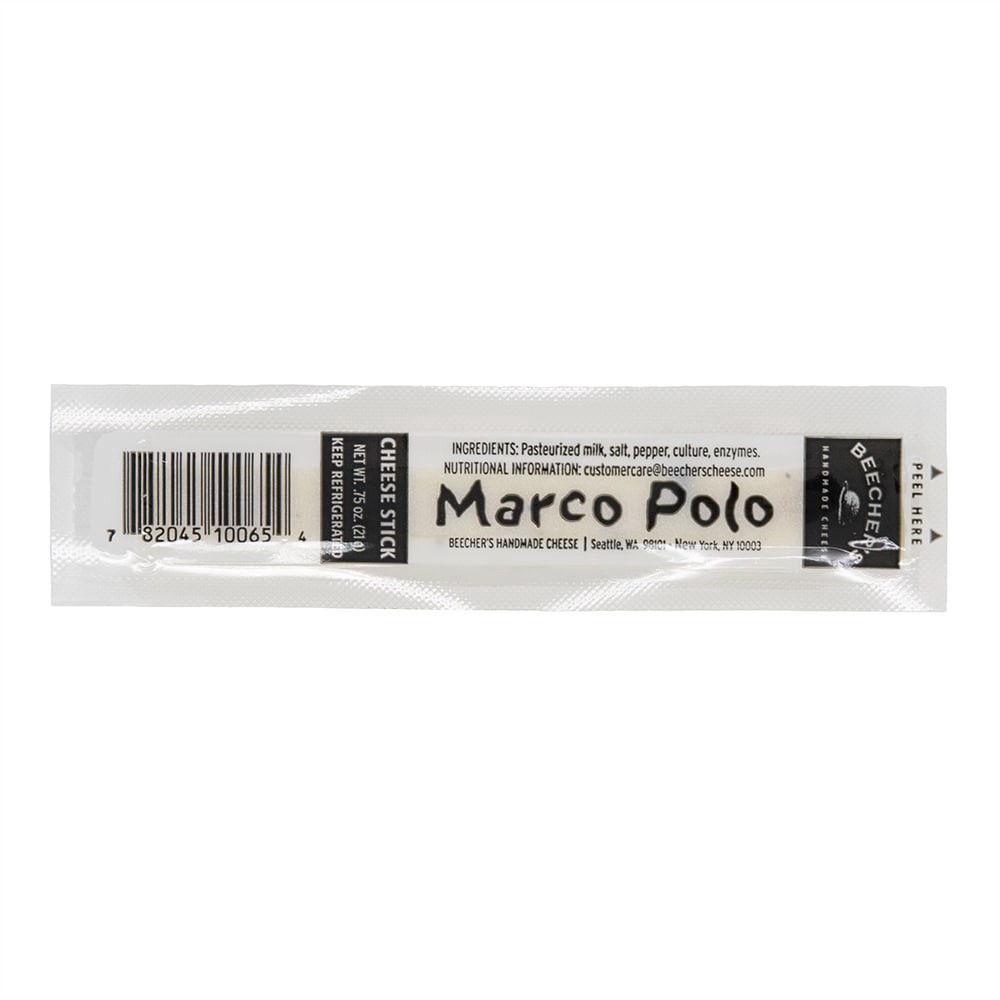 slide 1 of 1, Beecher's Marco Polo Cheese Stick, 0.75 oz