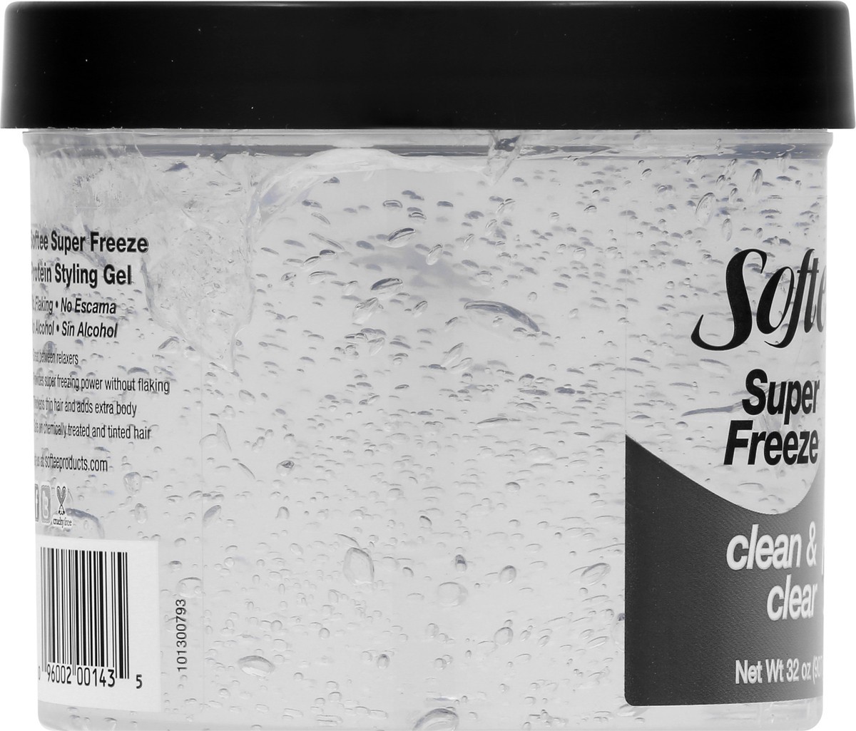 slide 4 of 12, Softee Super Freeze Protein Styling Gel 32 oz, 32 oz