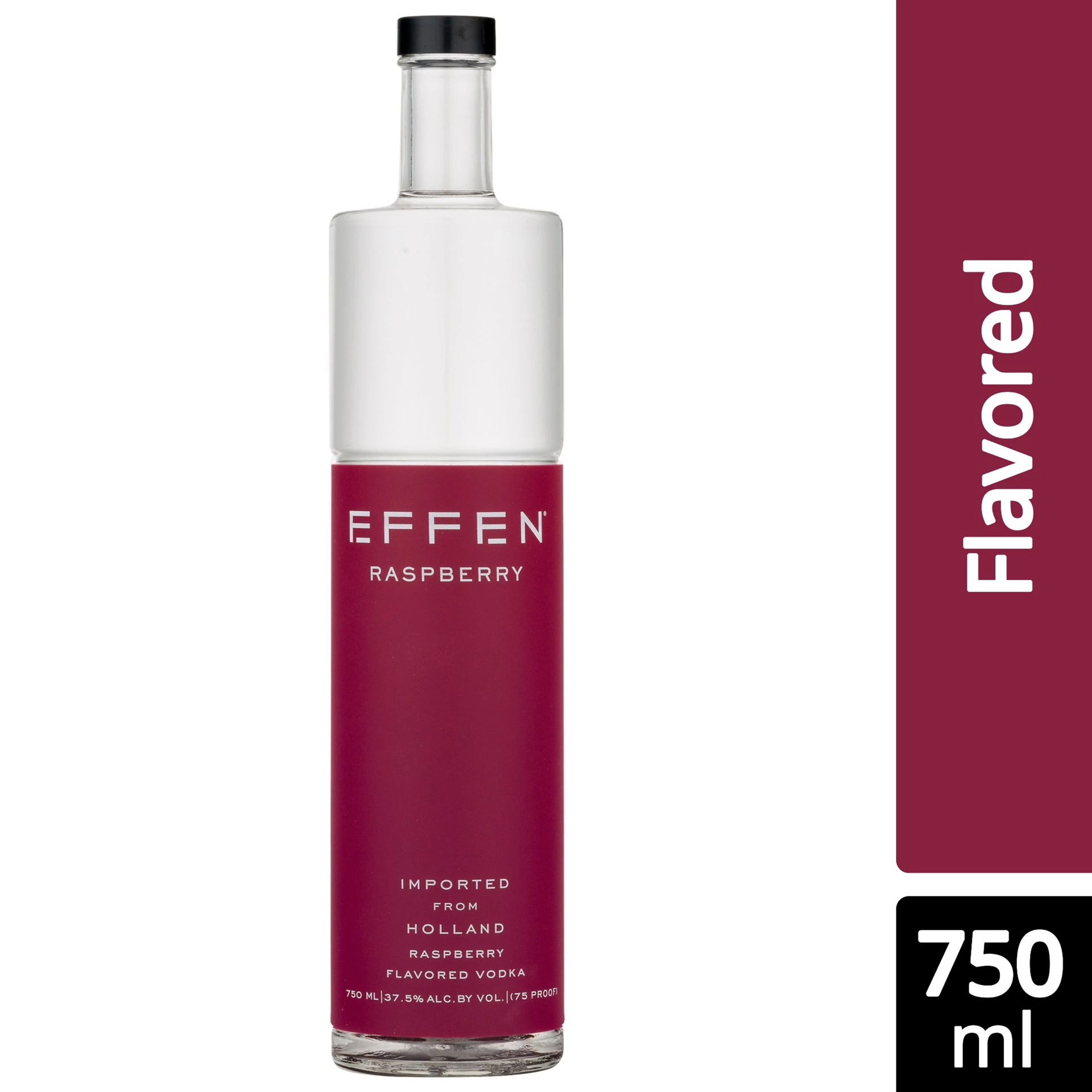 slide 1 of 2, EFFEN Raspberry Flavored Vodka 750 ml, 750 ml
