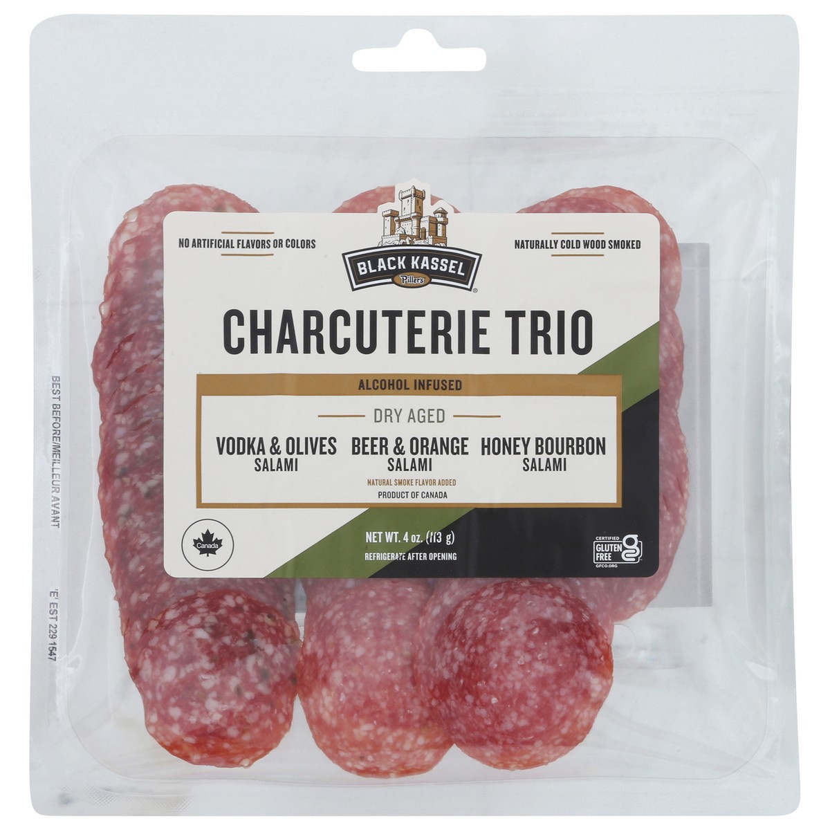 slide 2 of 2, Bk Alcohol Infused Salami Trio, 1 ct