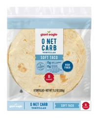 Giant Eagle Zero Carb Tortillas