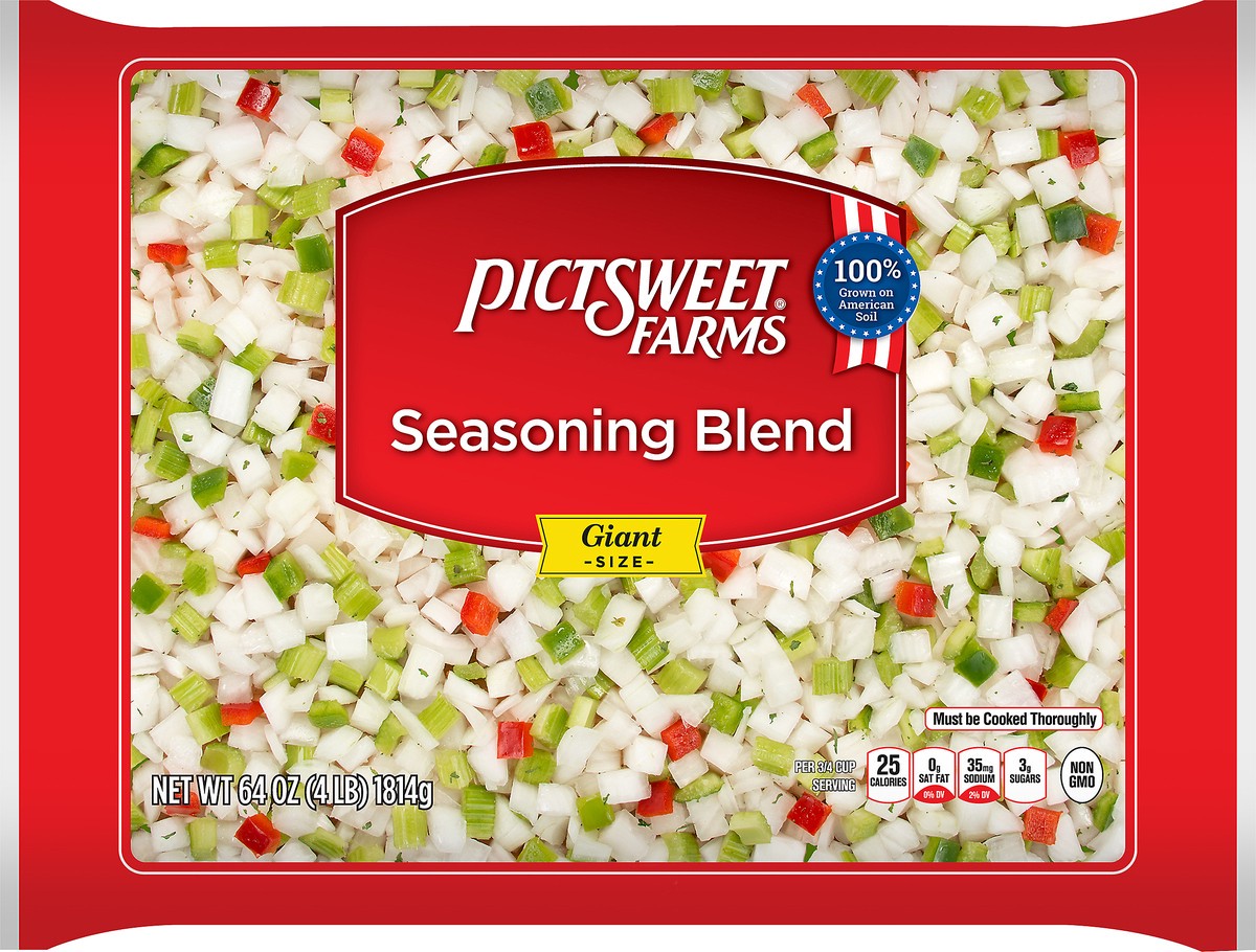 slide 6 of 7, PictSweet Seasoning Blend, 64 oz