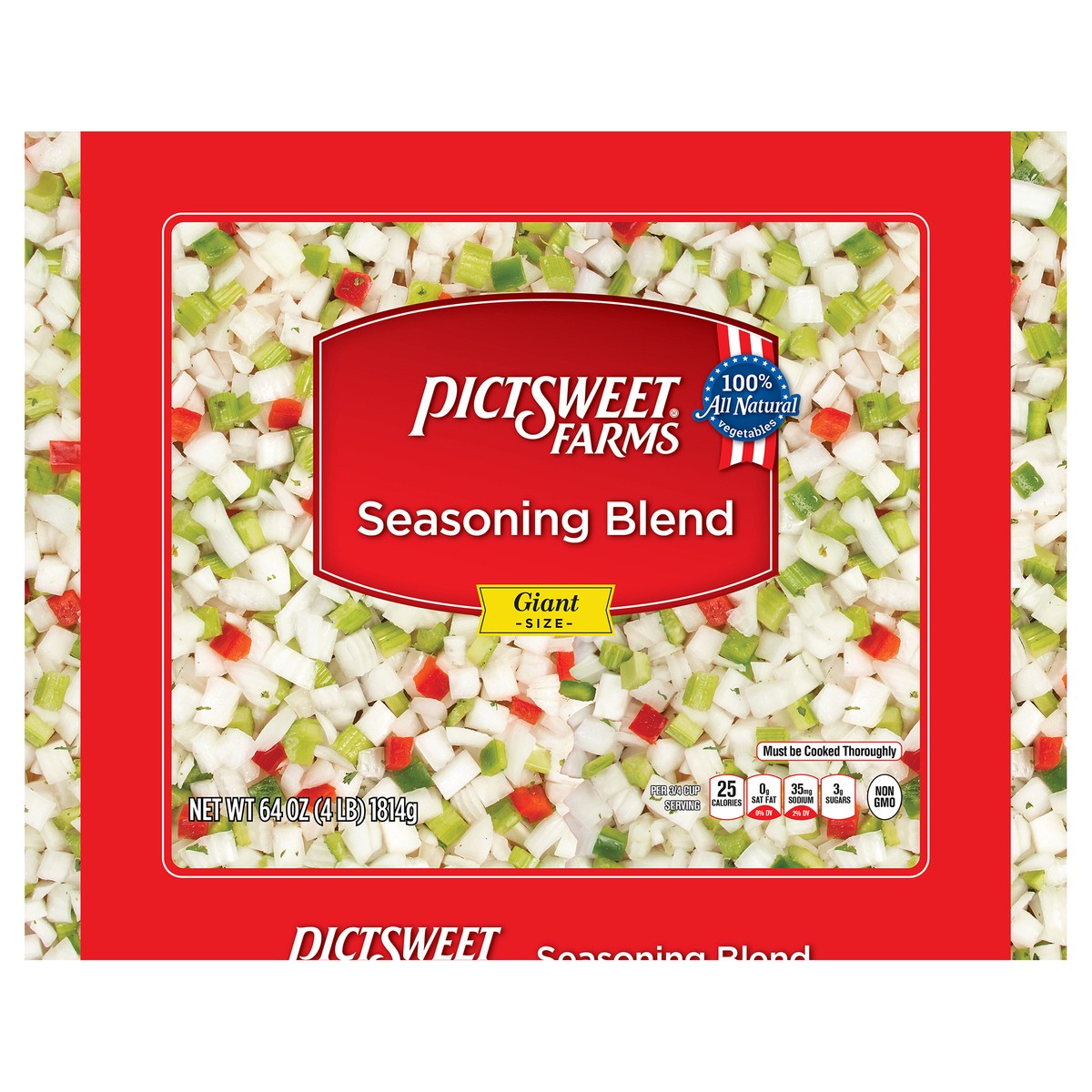 slide 1 of 7, PictSweet Seasoning Blend, 64 oz