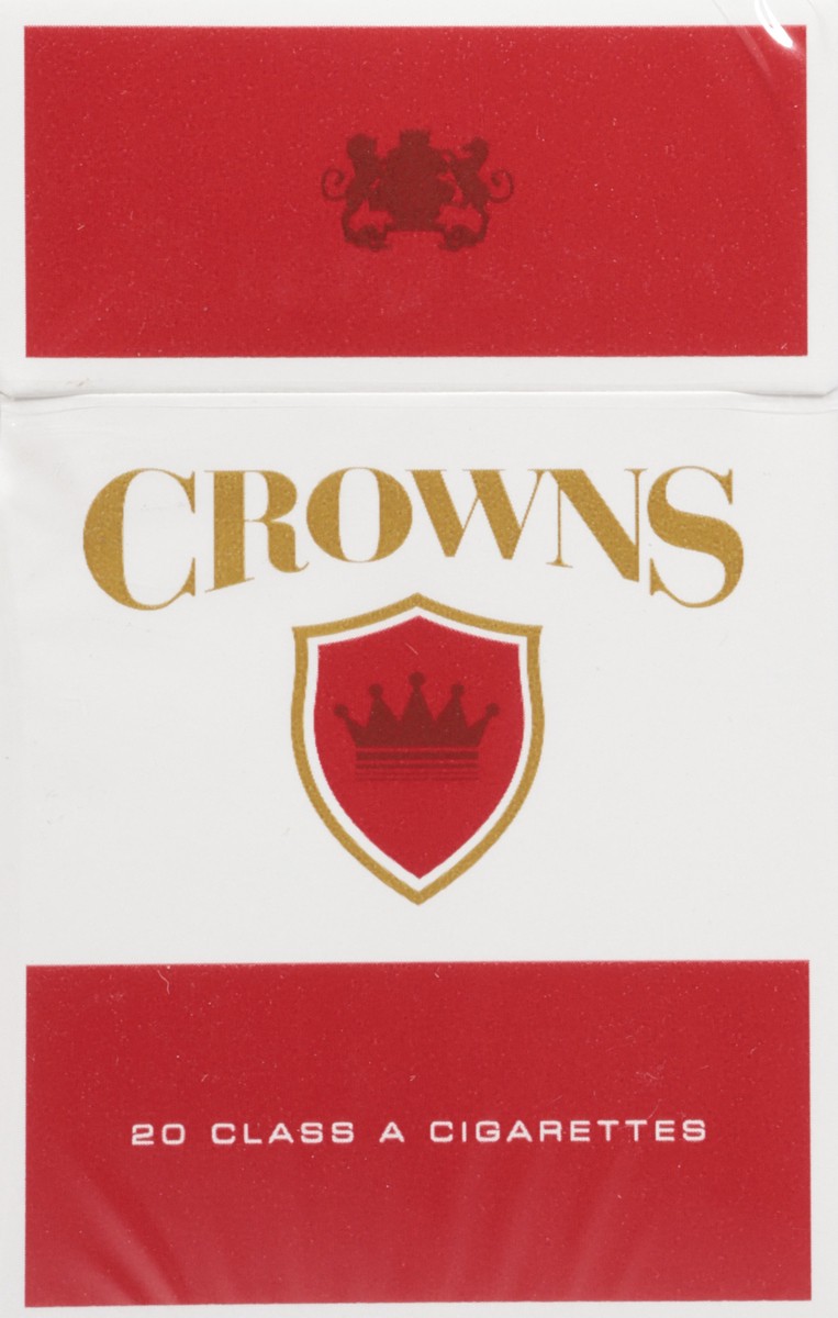 slide 3 of 12, Crowns Cigarettes 20 ea, 