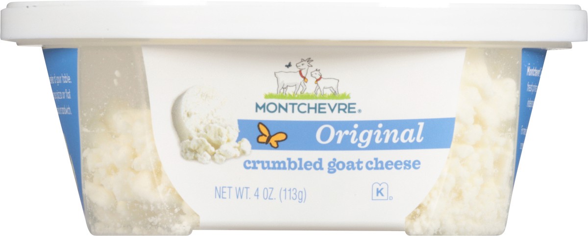 slide 4 of 9, Montchevre Crumbles Plain Goat Cheese 4 oz, 4 oz
